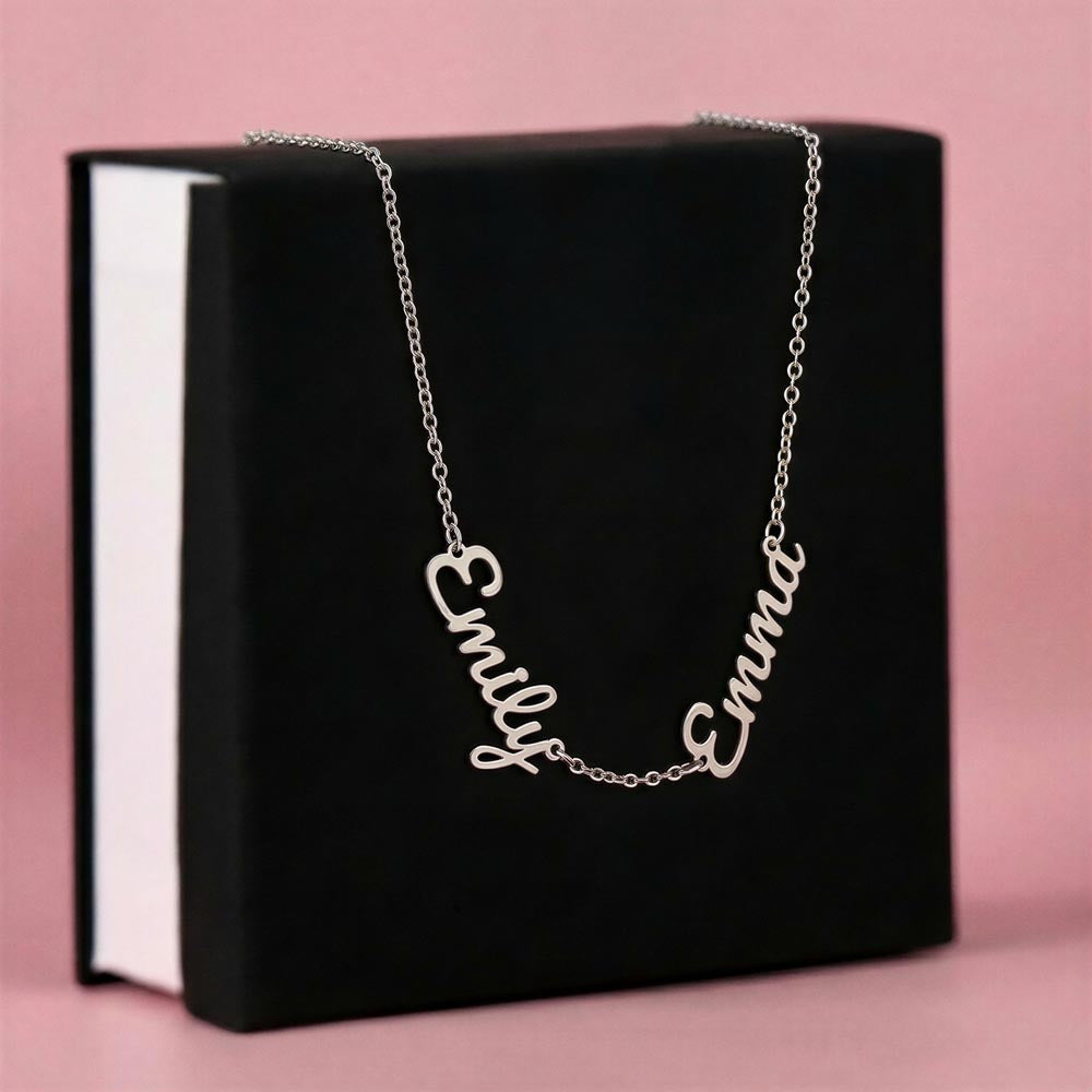 Personalized Multiple Name Necklace- A Gift for Mothers/Grandmothers/Sisters/Daughters.