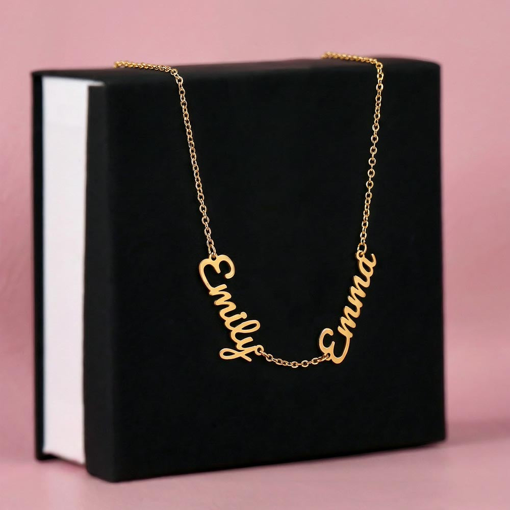 Personalized Multiple Name Necklace- A Gift for Mothers/Grandmothers/Sisters/Daughters.