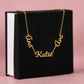 Personalized Multiple Name Necklace- A Gift for Mothers/Grandmothers/Sisters/Daughters.