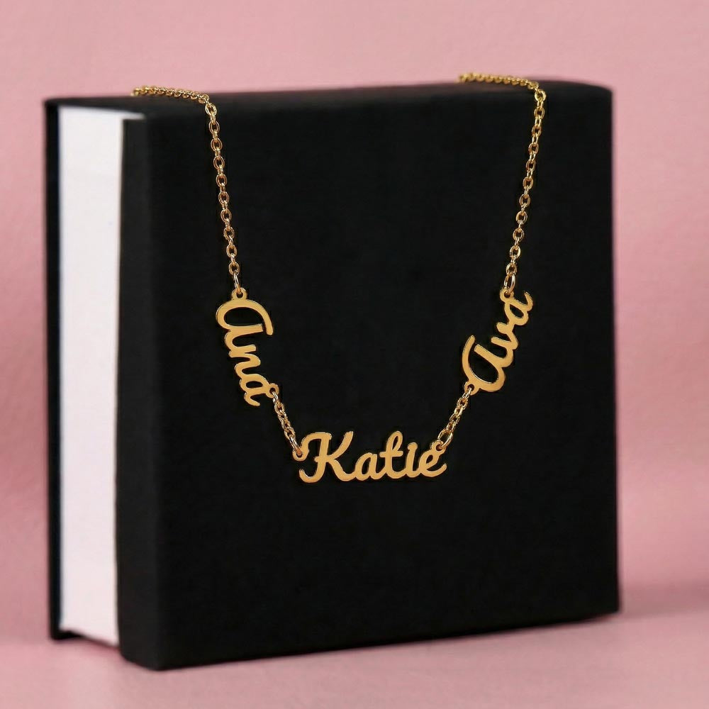 Personalized Multiple Name Necklace- A Gift for Mothers/Grandmothers/Sisters/Daughters.