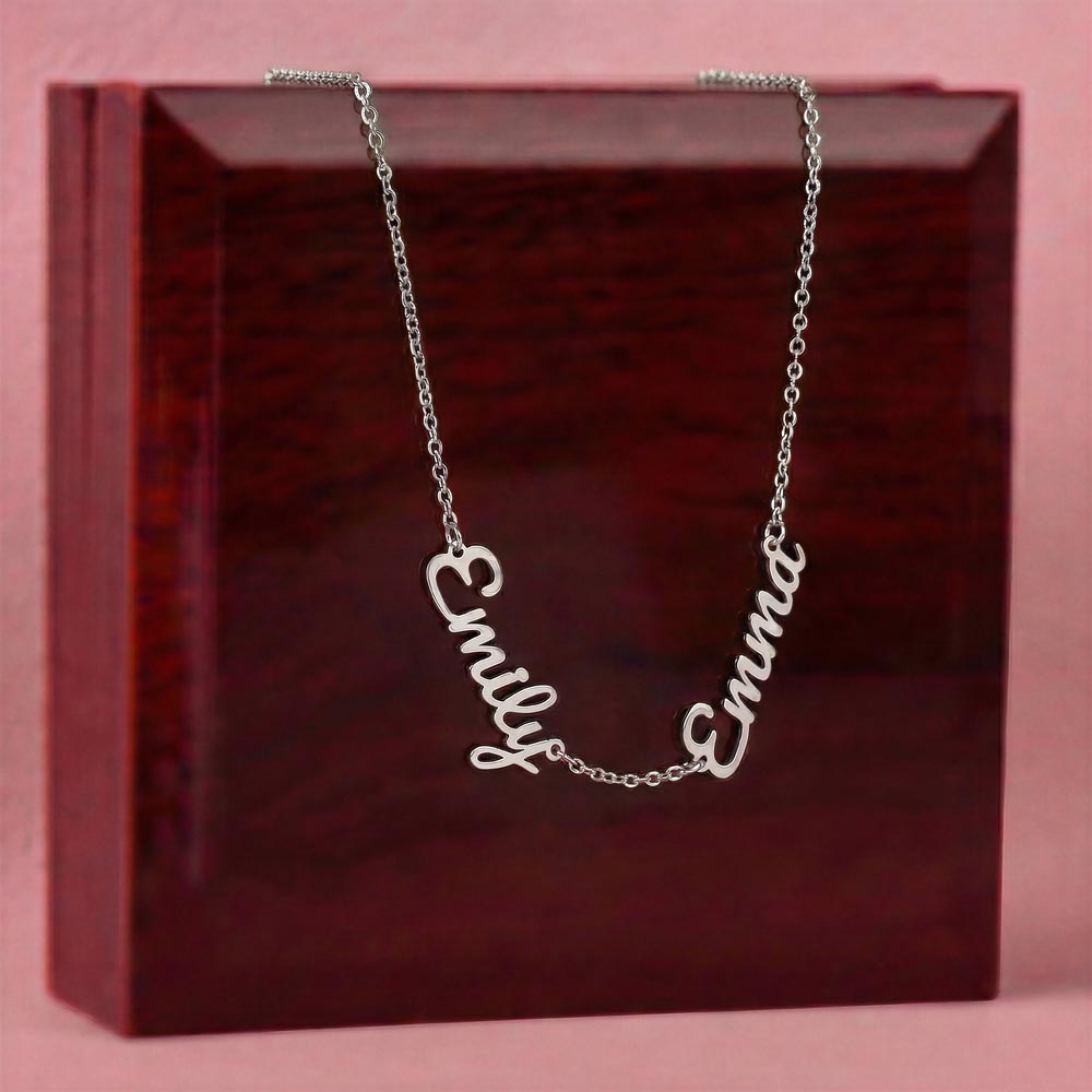 Personalized Multiple Name Necklace- A Gift for Mothers/Grandmothers/Sisters/Daughters.