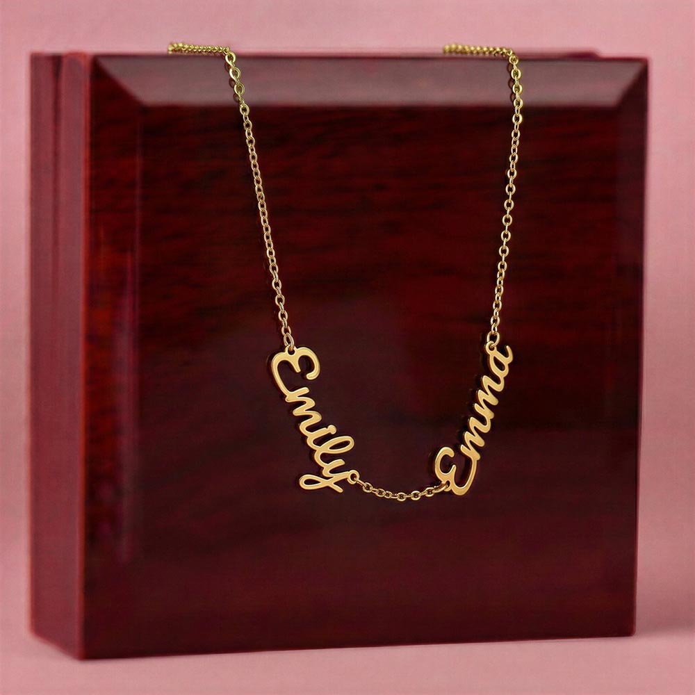 Personalized Multiple Name Necklace- A Gift for Mothers/Grandmothers/Sisters/Daughters.