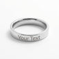 Personalized Engraved Women's Ring- A Gift for Mothers/Daughters/Sisters/Girlfriend.