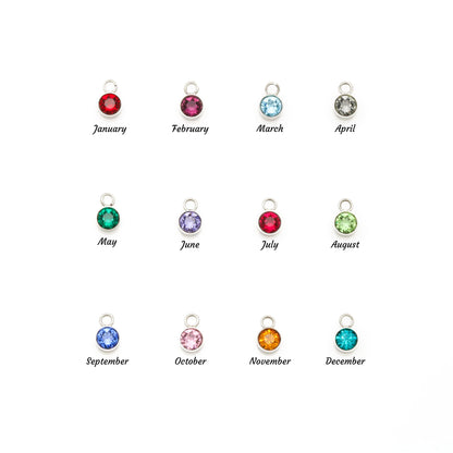 Custom Name Necklace with Birthstone a Gift for Mothers/Daughters/Sisters/Friends.