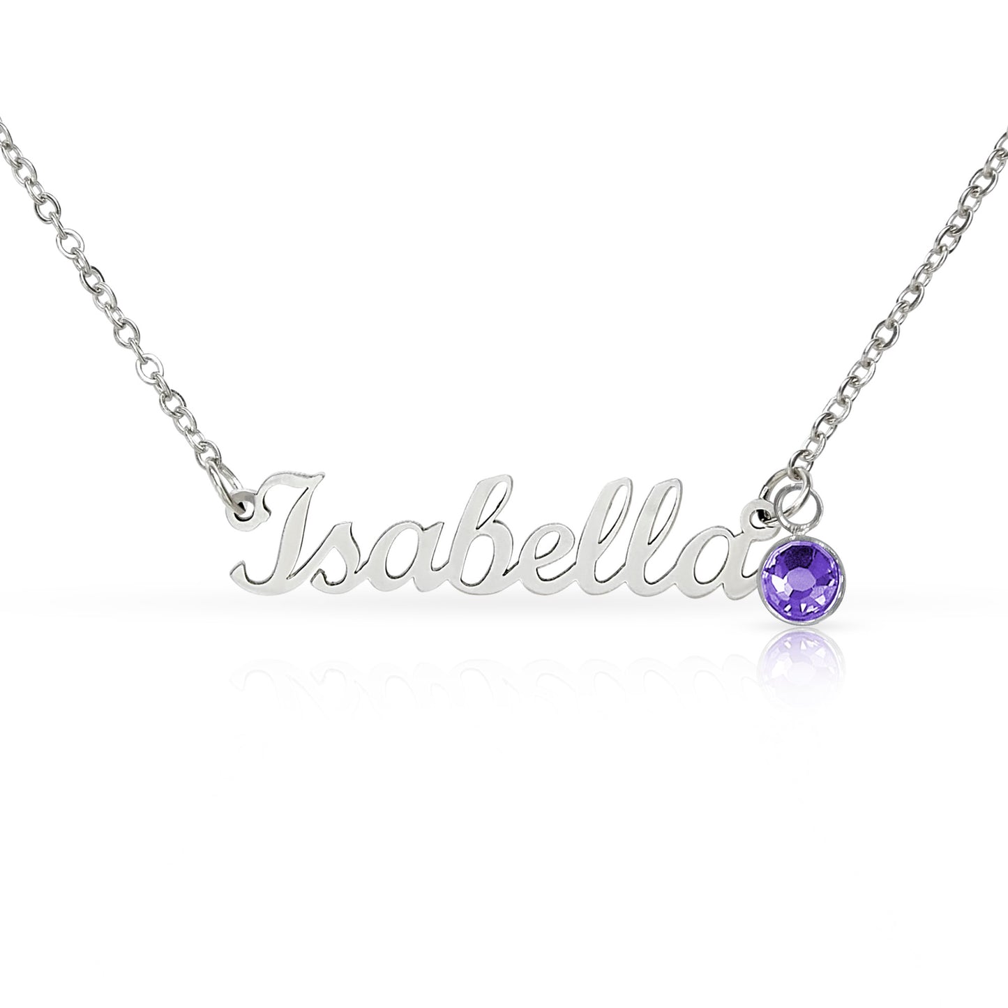 Custom Name Necklace with Birthstone a Gift for Mothers/Daughters/Sisters/Friends.