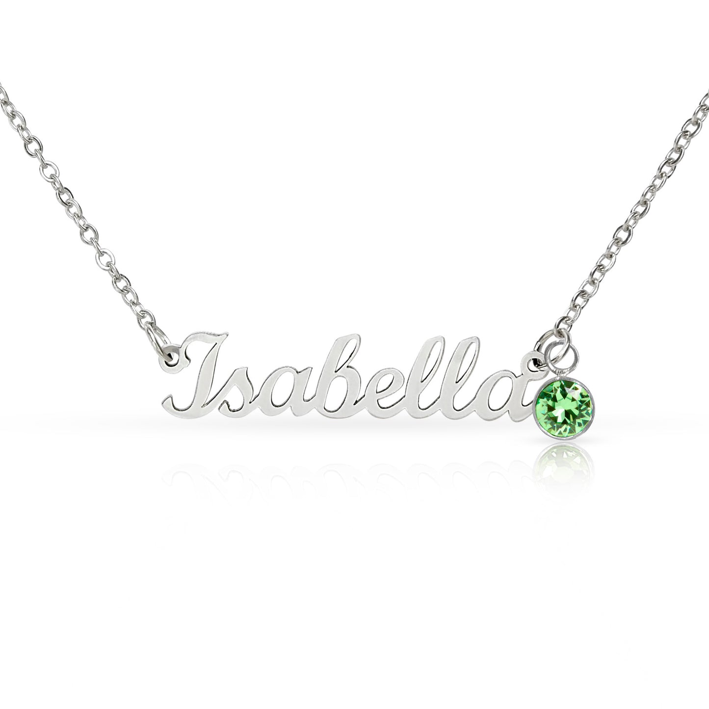 Custom Name Necklace with Birthstone a Gift for Mothers/Daughters/Sisters/Friends.
