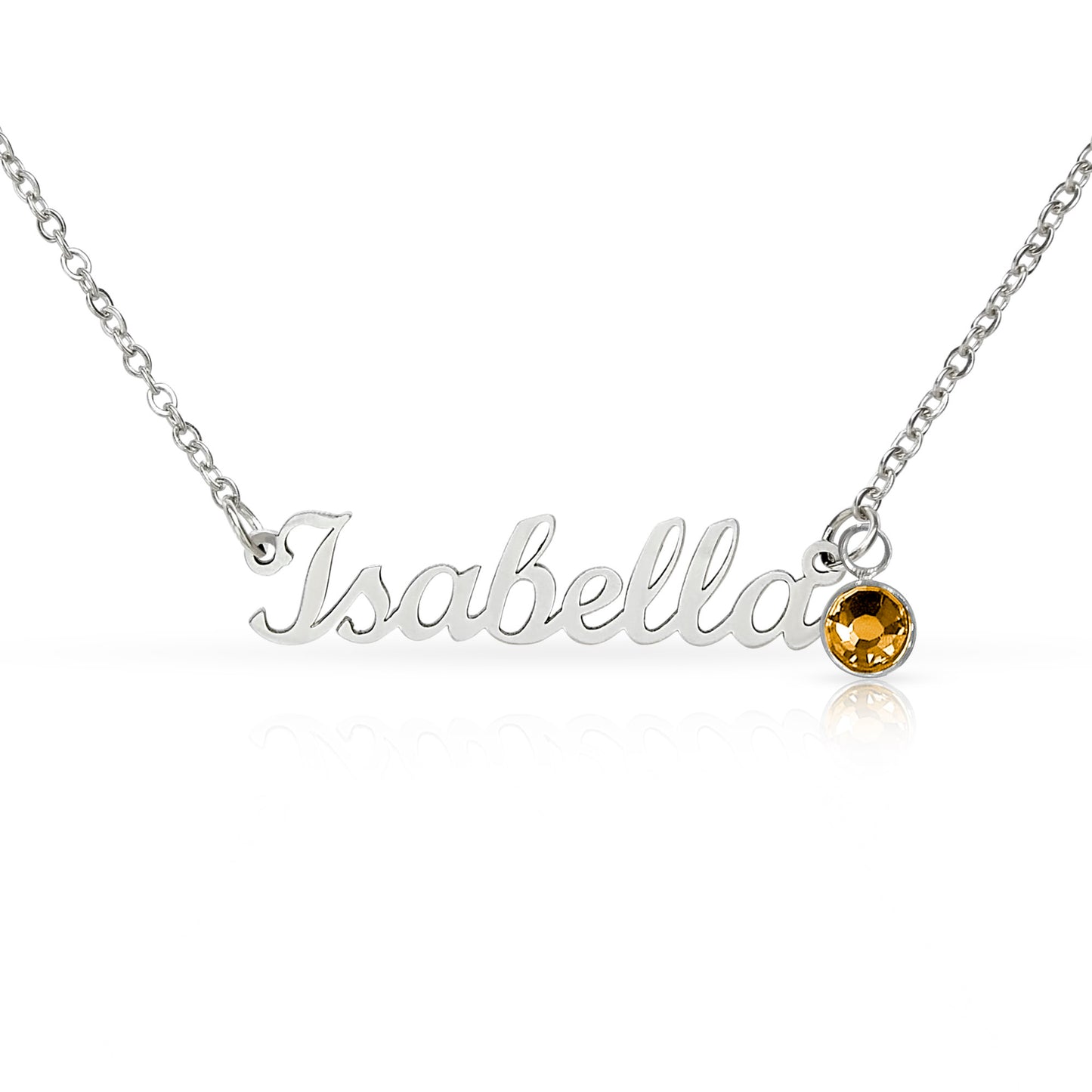 Custom Name Necklace with Birthstone a Gift for Mothers/Daughters/Sisters/Friends.