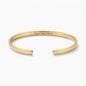 Custom Engraved Cuff Bracelet - A Gift for My Wife/Soulmate