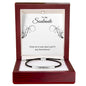 Custom Engraved Bar Bracelet- a Gift for a Soulmate/Wife/Husband.