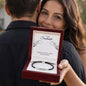 Custom Engraved Bar Bracelet- a Gift for a Soulmate/Wife/Husband.