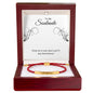 Custom Engraved Bar Bracelet- a Gift for a Soulmate/Wife/Husband.