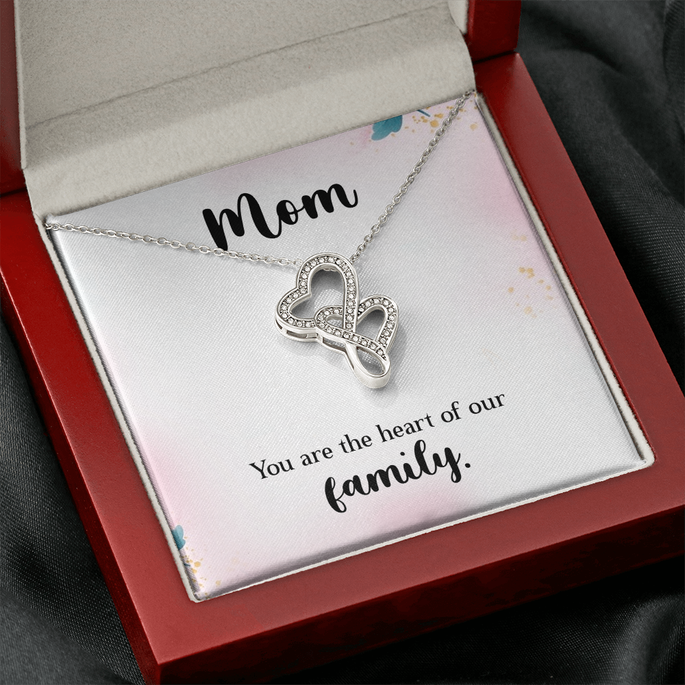 Heart to Heart Pendant Necklace, a Perfect Gift for Mother's Day/Birthdays.