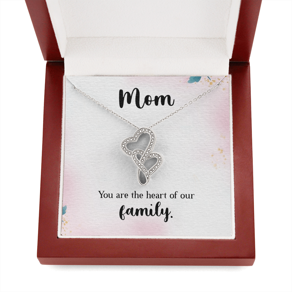 Heart to Heart Pendant Necklace, a Perfect Gift for Mother's Day/Birthdays.