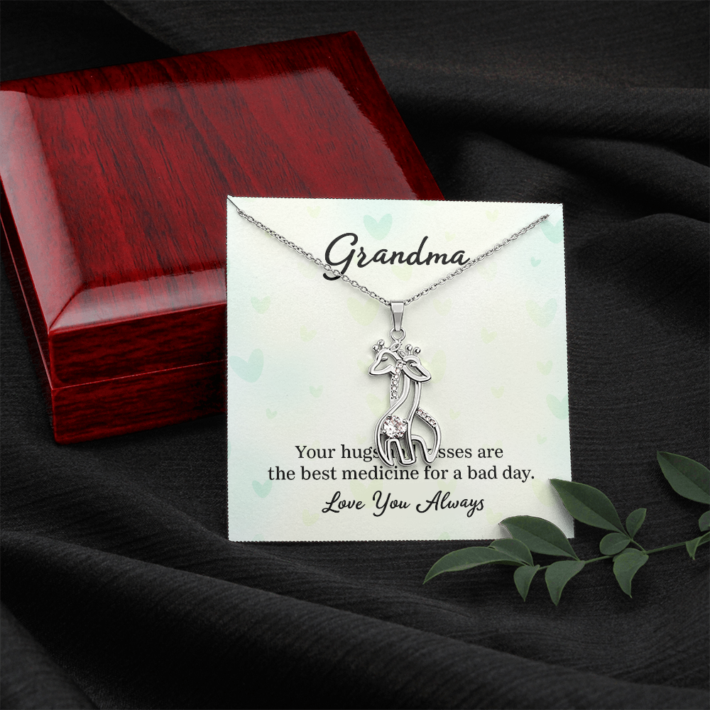 Giraffe Necklace - a Gift for Grandmother, Moms, Daughters.