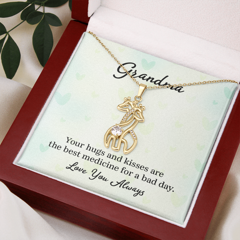 Giraffe Necklace - a Gift for Grandmother, Moms, Daughters.