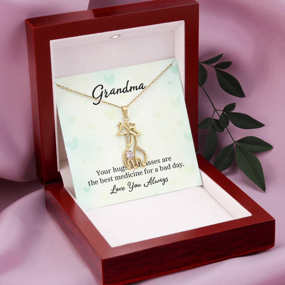 Giraffe Necklace - a Gift for Grandmother, Moms, Daughters.