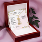 Giraffe Necklace, a Perfect Gift for Mother's Day/Birthdays.