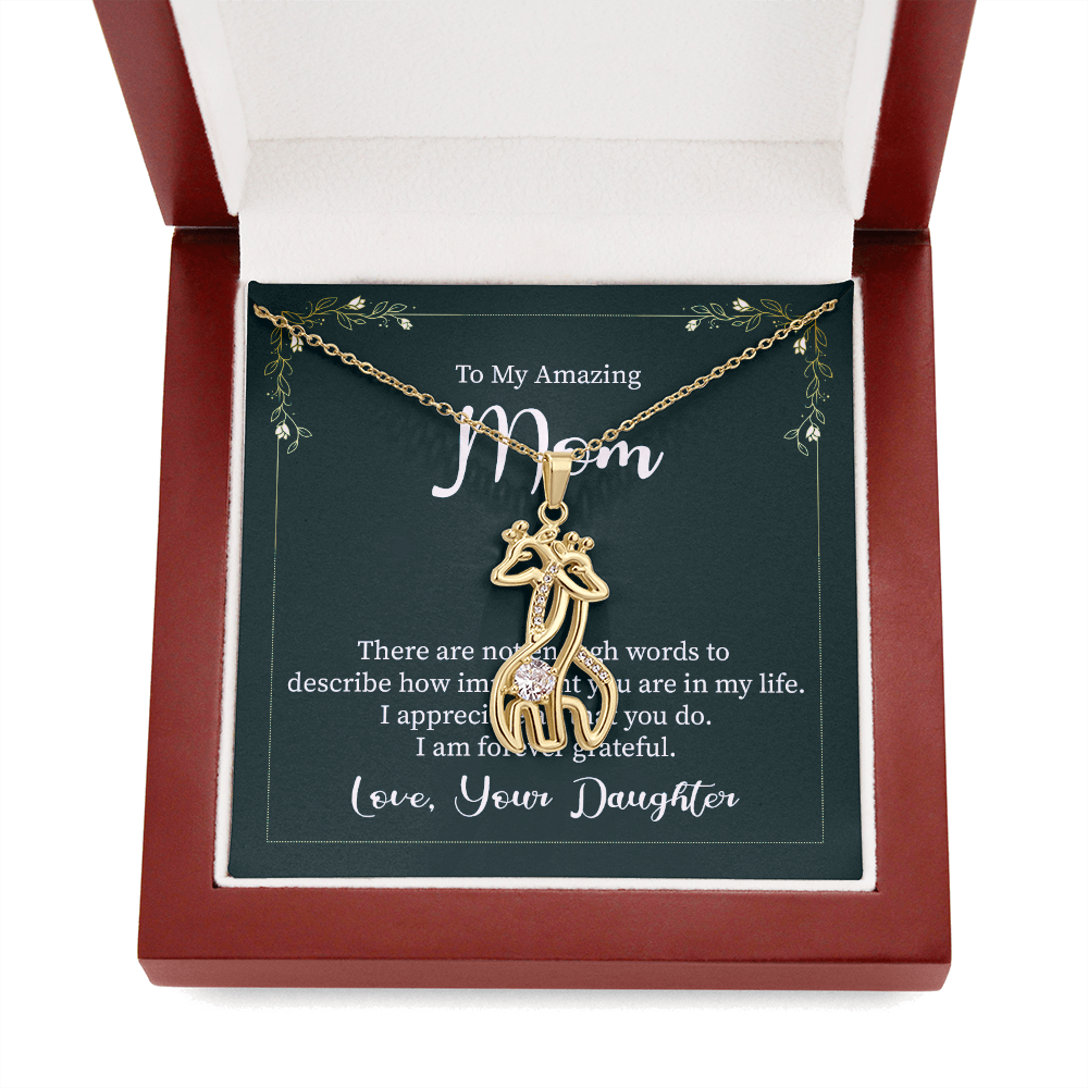 Giraffe Necklace, a Perfect Gift for Mother's Day/Birthdays.