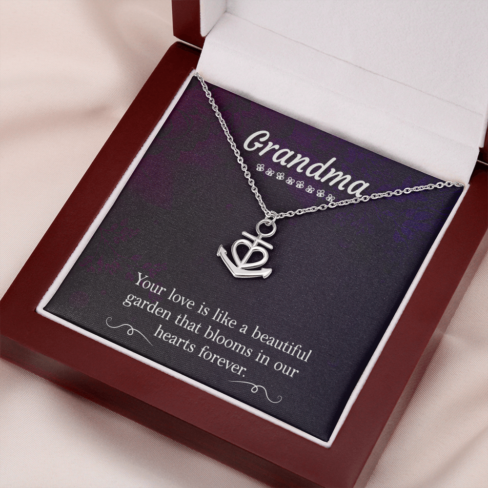 Anchor Pendant Necklace, a Perfect Gift for Mother's Day/Birthdays.
