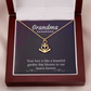 Anchor Pendant Necklace, a Perfect Gift for Mother's Day/Birthdays.