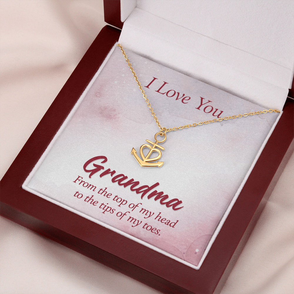 Anchor Pendant Necklace, a Perfect Gift for Mother's Day/Birthdays.