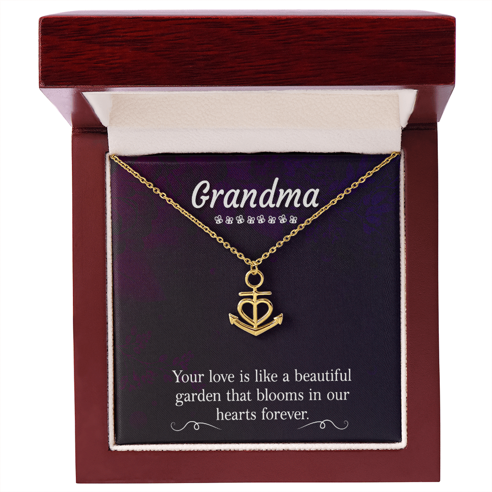 Anchor Pendant Necklace, a Perfect Gift for Mother's Day/Birthdays.
