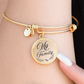 My Family Luxury Circle Bangle a Gift for a Soulmate/Daughter/Mother.
