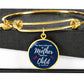 Personalized Mother and her Child Luxury Bangle- for a Daughter/Wife.