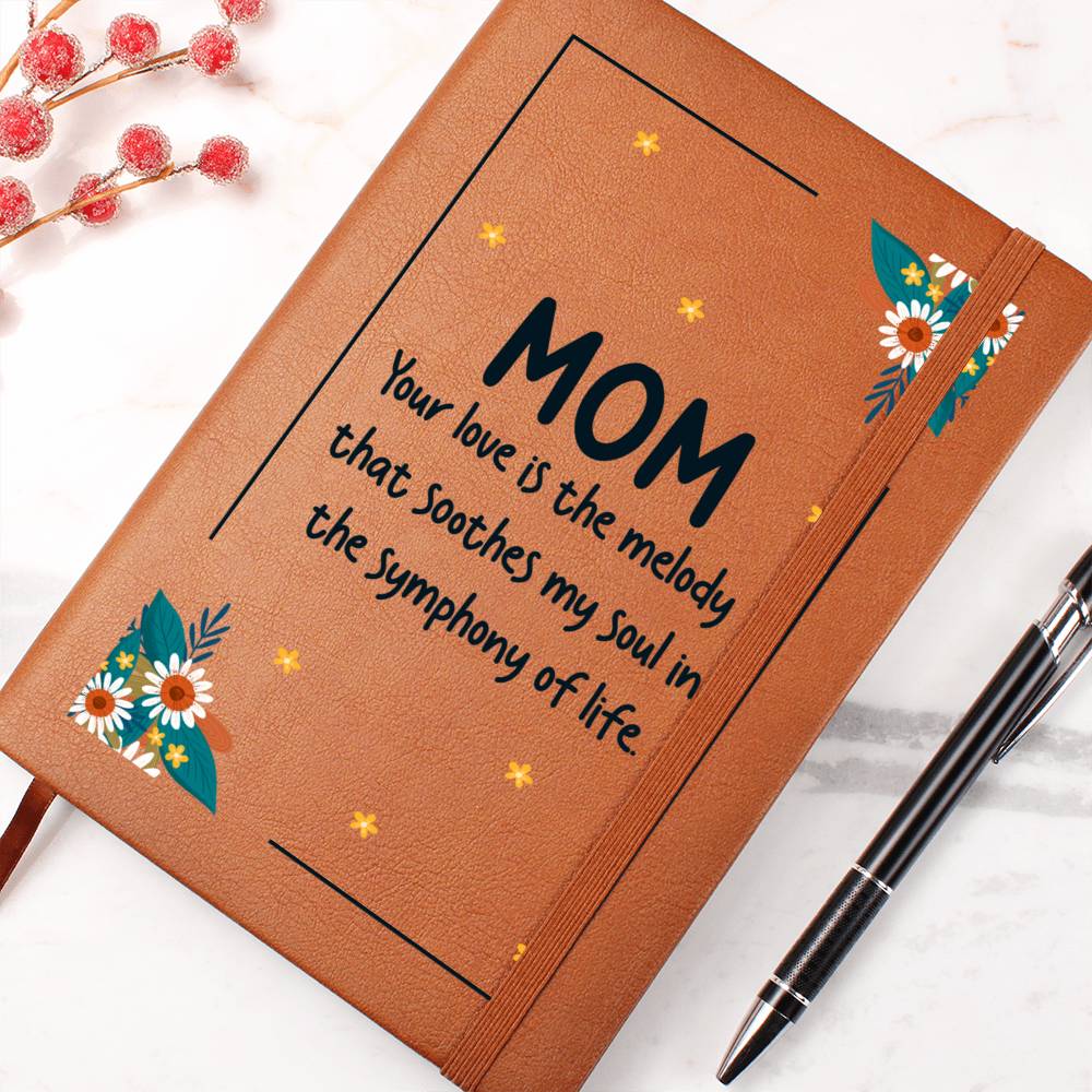 Melody of Love: The Symphony Leather Journal for Mom