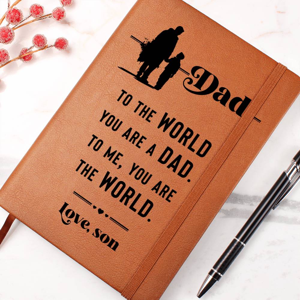 Leather Journal for Dads/Fathers/Sons