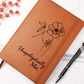 Apologetically ME Graphic Leather Journal- a Gift for Mother/Girlfriend.