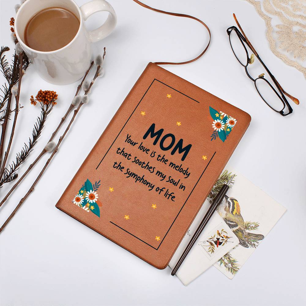 Melody of Love: The Symphony Leather Journal for Mom