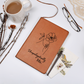 Apologetically ME Graphic Leather Journal- a Gift for Mother/Girlfriend.