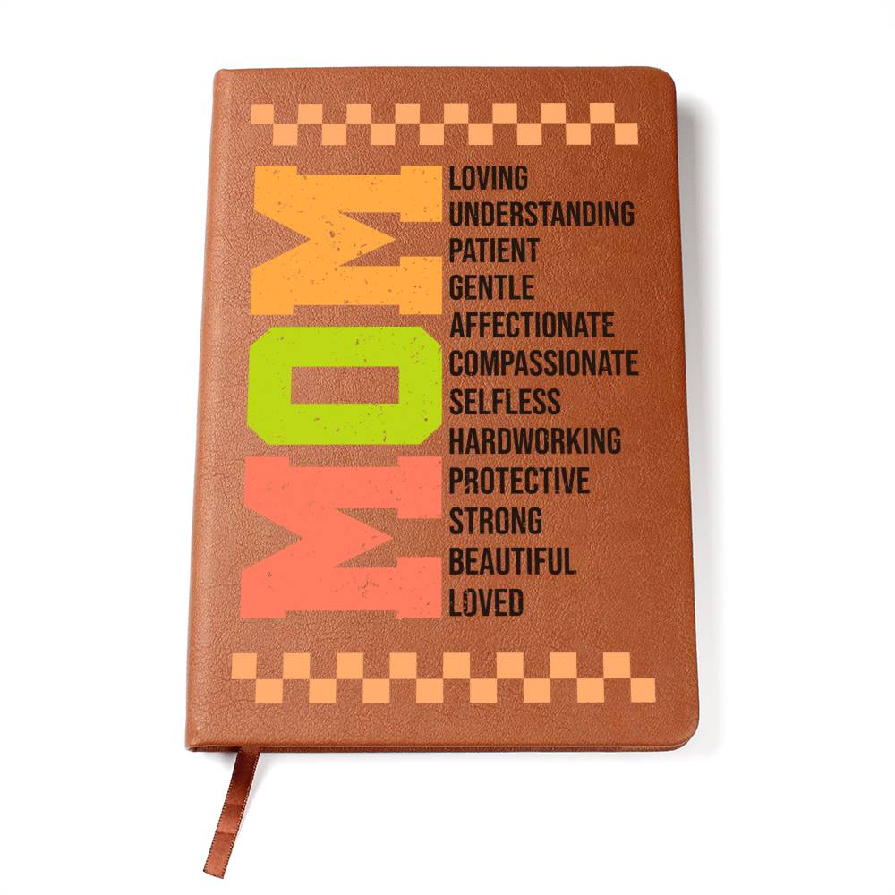 MOM Leather Journal Gift for Mothers/Daughters/Sisters