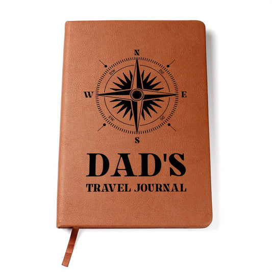 Travel Leather Journal for Dads/Fathers/Sons