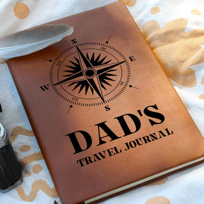 Travel Leather Journal for Dads/Fathers/Sons