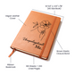 Apologetically ME Graphic Leather Journal- a Gift for Mother/Girlfriend.
