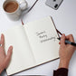 Apologetically ME Graphic Leather Journal- a Gift for Mother/Girlfriend.