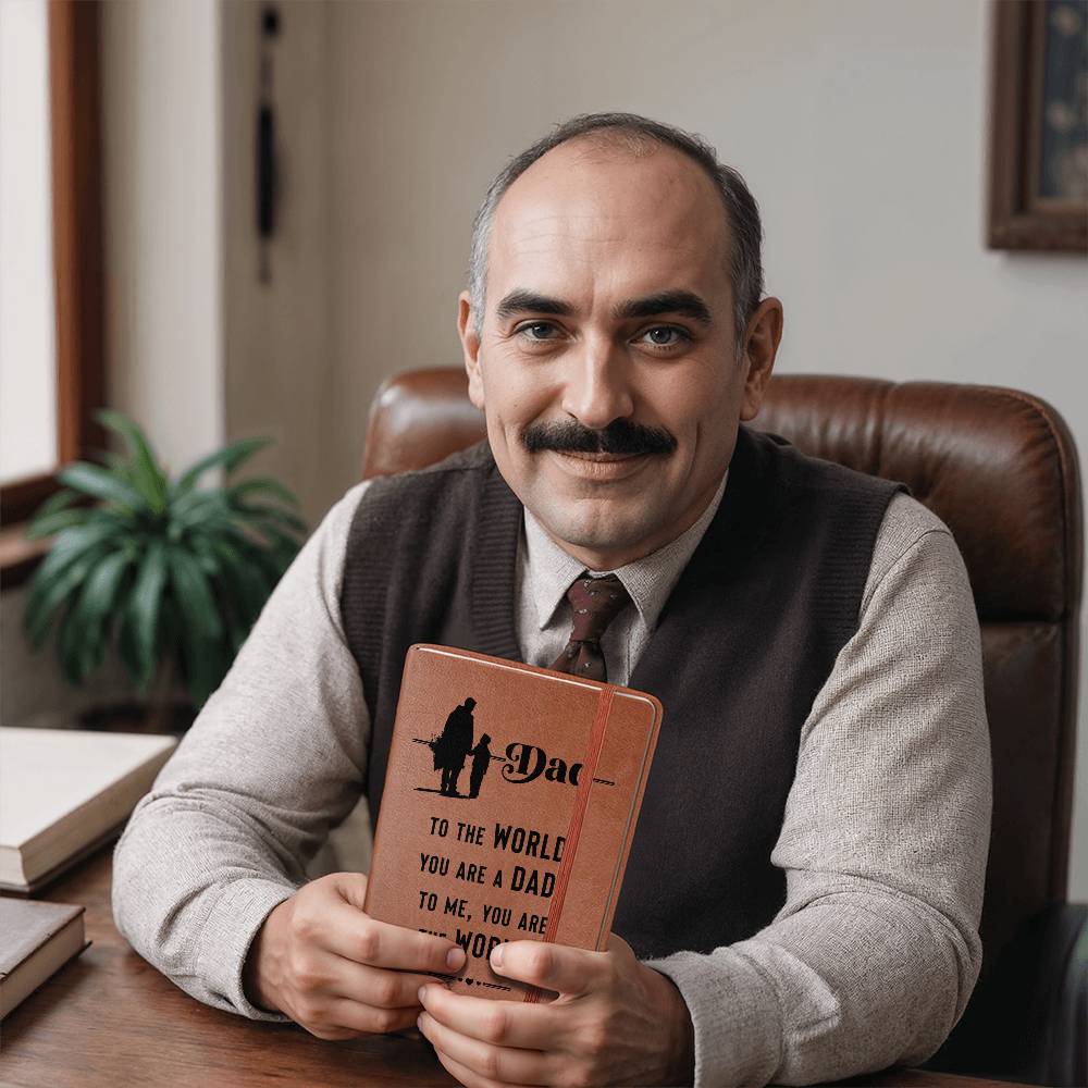 Leather Journal for Dads/Fathers/Sons