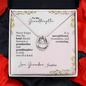 Lucky In Love Necklace - A Beloved Gift for a Granddaughter from a Grandmother.