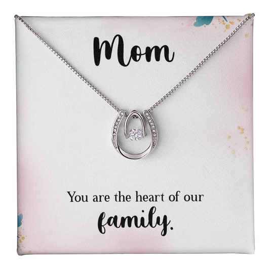 Lucky in Love Necklace, a Perfect Gift for Mother's Day/Birthdays.