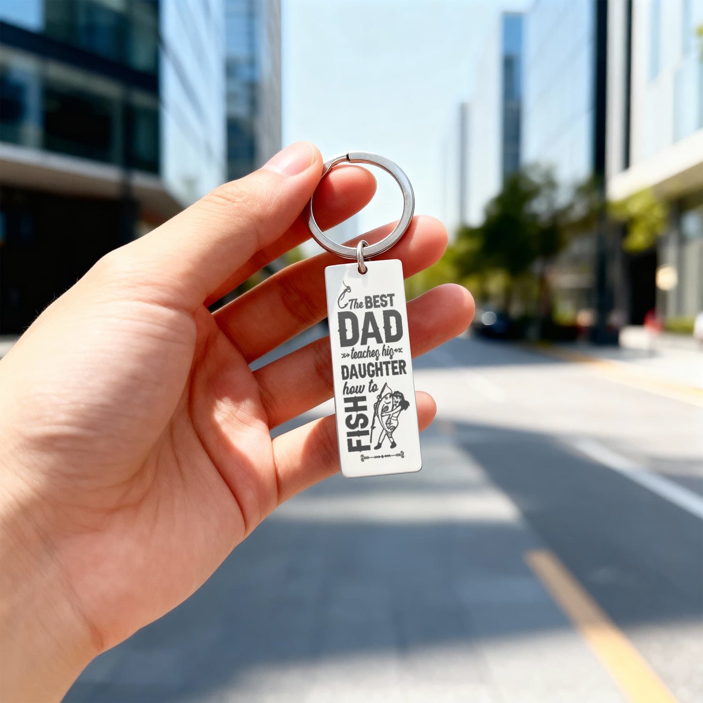 Personalized The Best Dad Teaches- a Gift for Dads/Fathers.