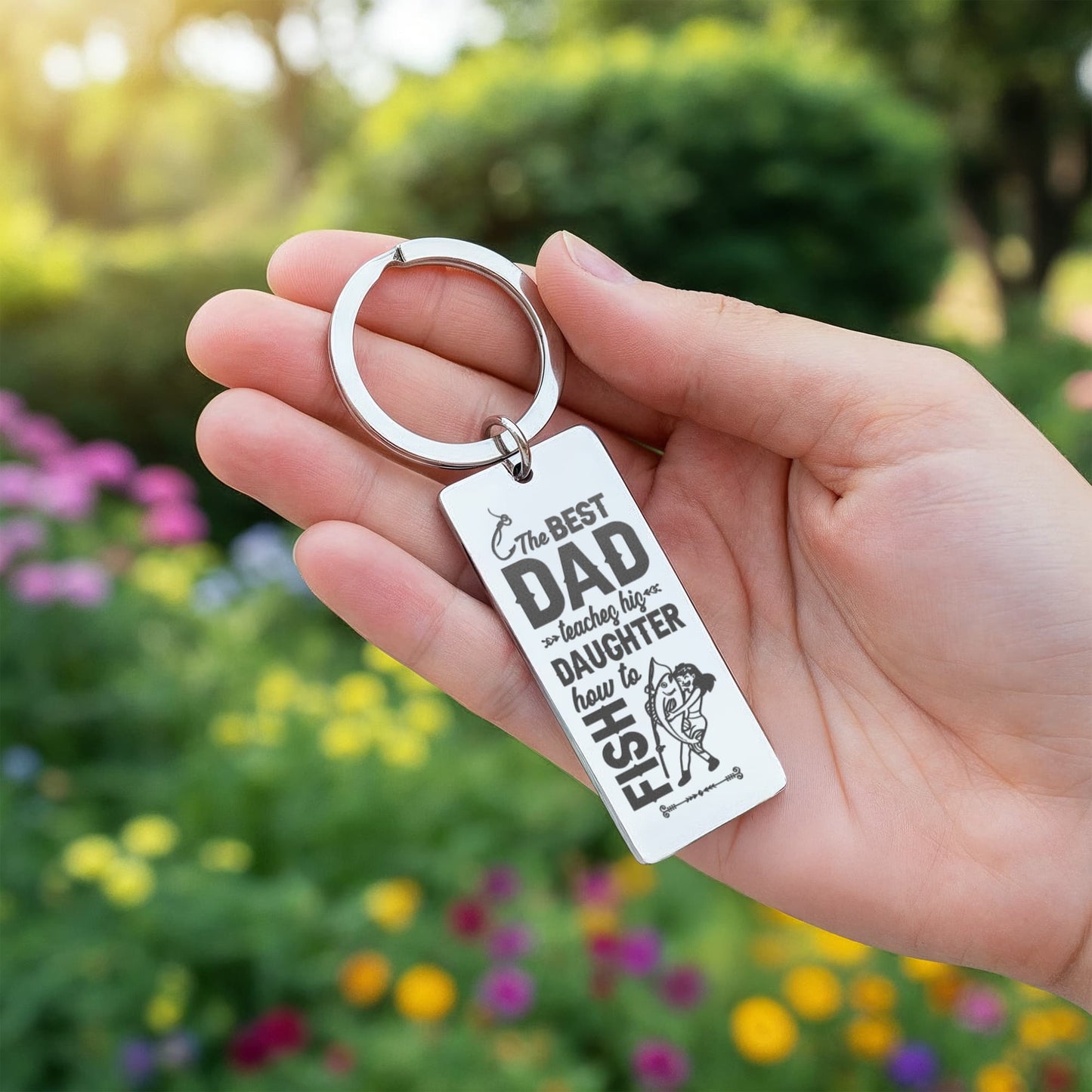 Personalized The Best Dad Teaches- a Gift for Dads/Fathers.