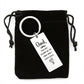 Personalized DAD The first man I love Engraved Rectangle Keychain- a Gift for Fathers/Dad.