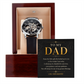 To My Dad Men's Openwork Watch a Gift for Father/Son.