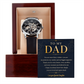 To My Dad Men's Openwork Watch- a gift for Dads/Fathers.
