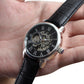 To My Dad Men's Openwork Watch a Gift for Father/Son.