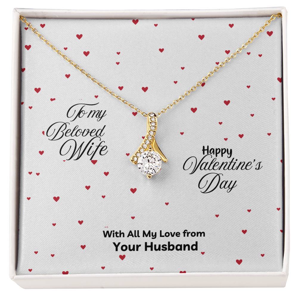 ALLURING BEAUTY  Necklace -Happy Valentine's Day - a Gift for your Soulmate/Wife.