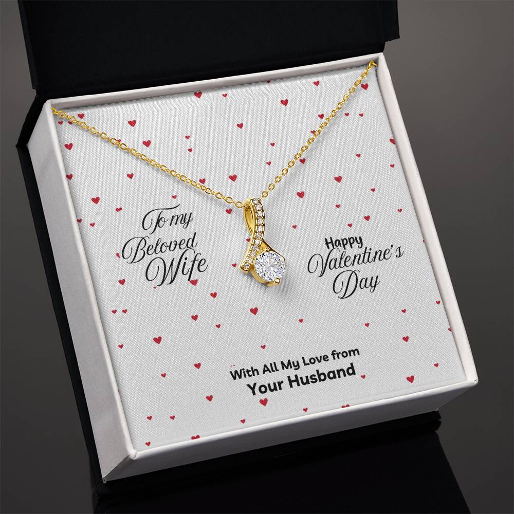 ALLURING BEAUTY  Necklace -Happy Valentine's Day - a Gift for your Soulmate/Wife.