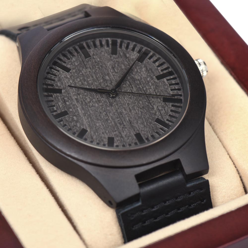 To My Dad Wooden Watch- a Gift for Fathers/Dad.